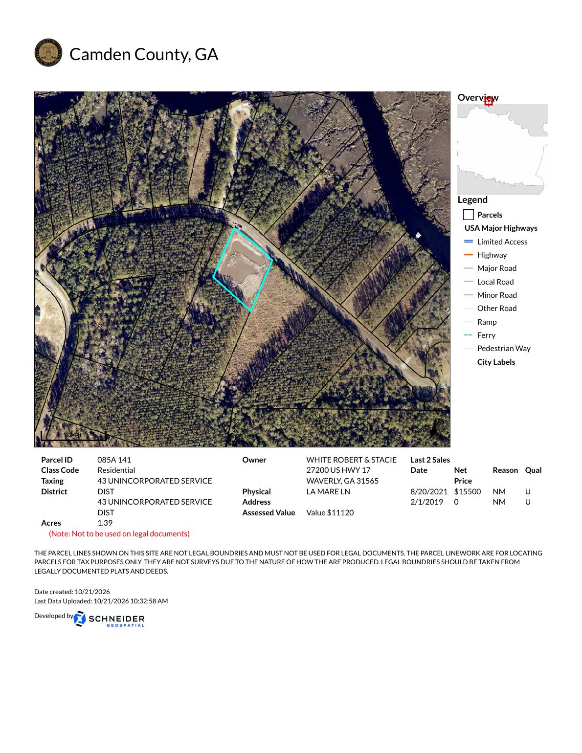 Two Combined Lots, 5+ Acres in Tuscan Landing